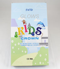 GLOWS DNTO Stainless Steel Primary Molar Pediatric Kid Crown Compatible 3M ESPE (Box of 96pcs) )