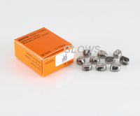 [LLD2] 10 PCS Stainless Steel Primary Molar Kids Crown Compatible 3M, Refill All Sizes
