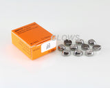 [LLD3] 10 PCS Stainless Steel Primary Molar Kids Crown Compatible 3M, Refill All Sizes