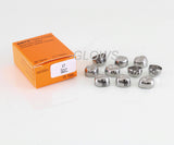 [ULD7] 10 PCS Stainless Steel Primary Molar Kids Crown Compatible 3M, Refill All Sizes