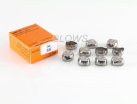 [URE4] 10 PCS Stainless Steel Primary Molar Kids Crown Compatible 3M, Refill All Sizes