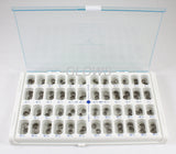 GLOWS DNTO Stainless Steel Primary Molar Pediatric Kid Crown Compatible 3M ESPE (Box of 96pcs) )