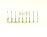 Set of 9pcs Trephine Bur Drill Dental Implant Tools Stainless Steel