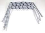 3 PCS COILED MIDWEST 4-HOLE DENTAL HANDPIECE TUBING GRAY NEW