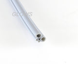 3 PCS COILED MIDWEST 4-HOLE DENTAL HANDPIECE TUBING GRAY NEW